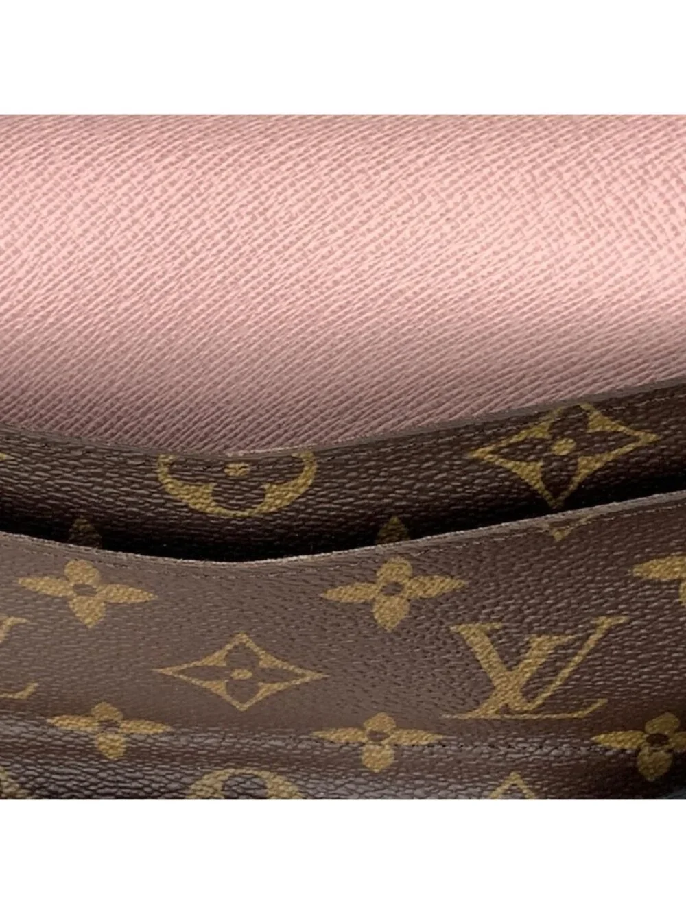 Louis Vuitton Monogram Portefeuille Josephine Trifold Wallet Brown